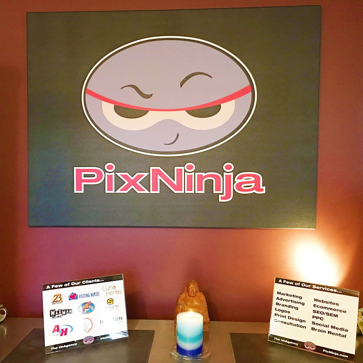 PixNinja Art Show Off Welcome