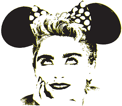 madonna mickey pixninja