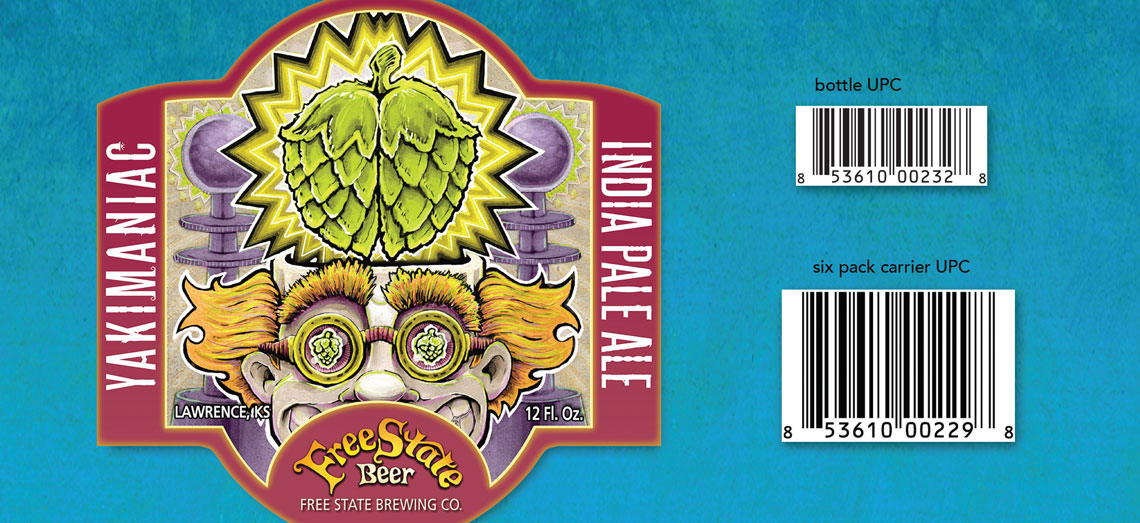 Free State Beer Yakimaniac Sell Sheet