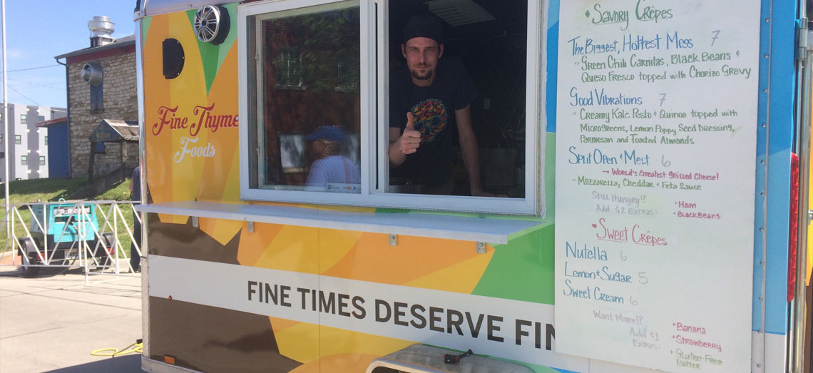 Fine Thyme Truck Wrap