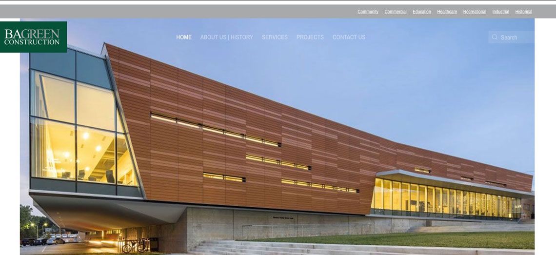 B.A. Green Website Design