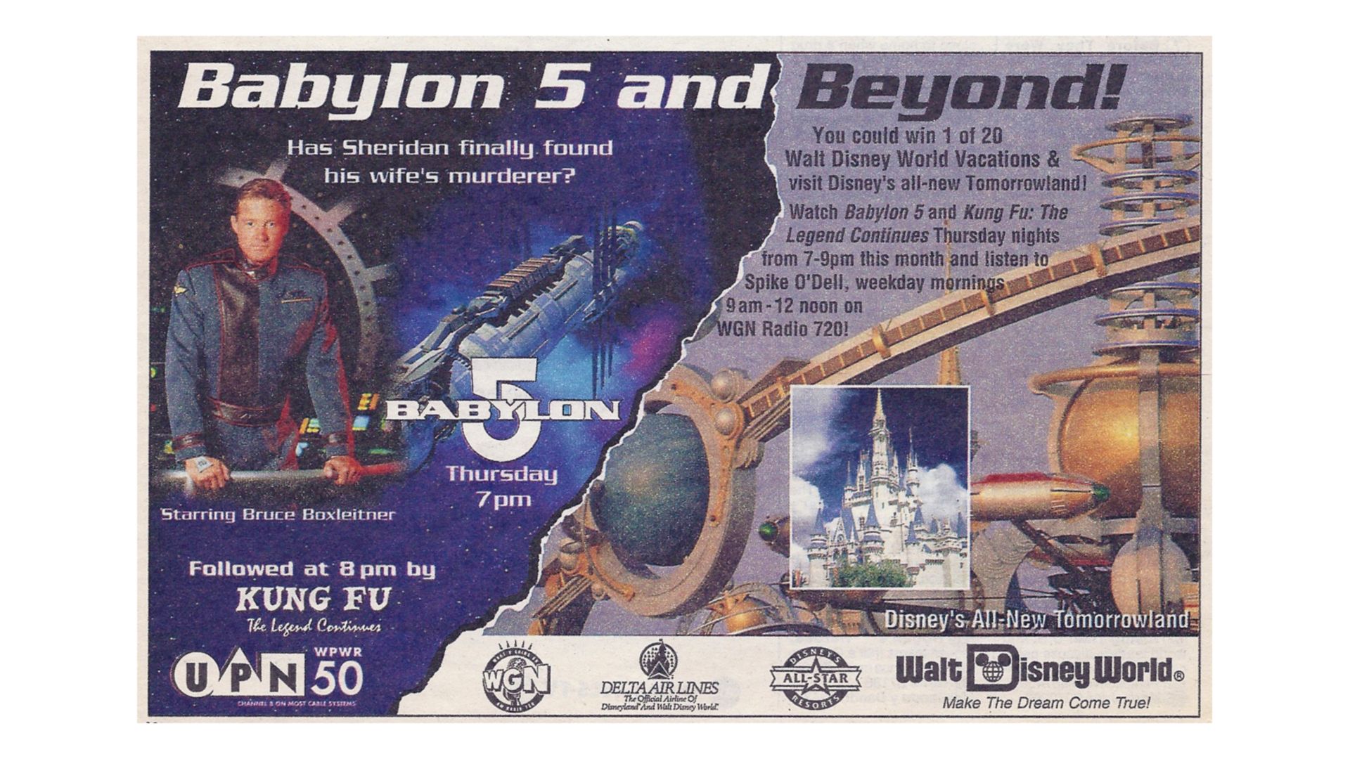 Babylon 5 TV Ad Chicago